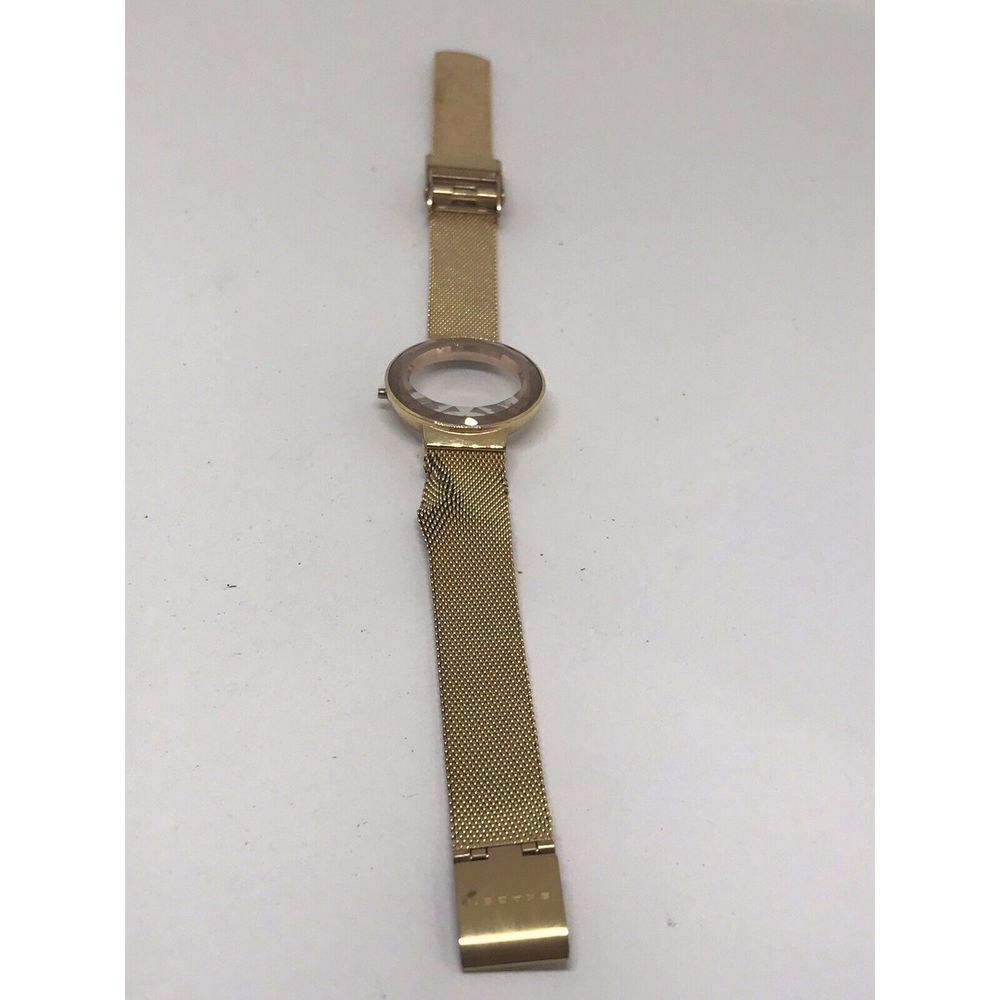 Skagen Watch Mesh Band Bracelet No Crystal Men’s Woman’s Parts Used 12mm Z533